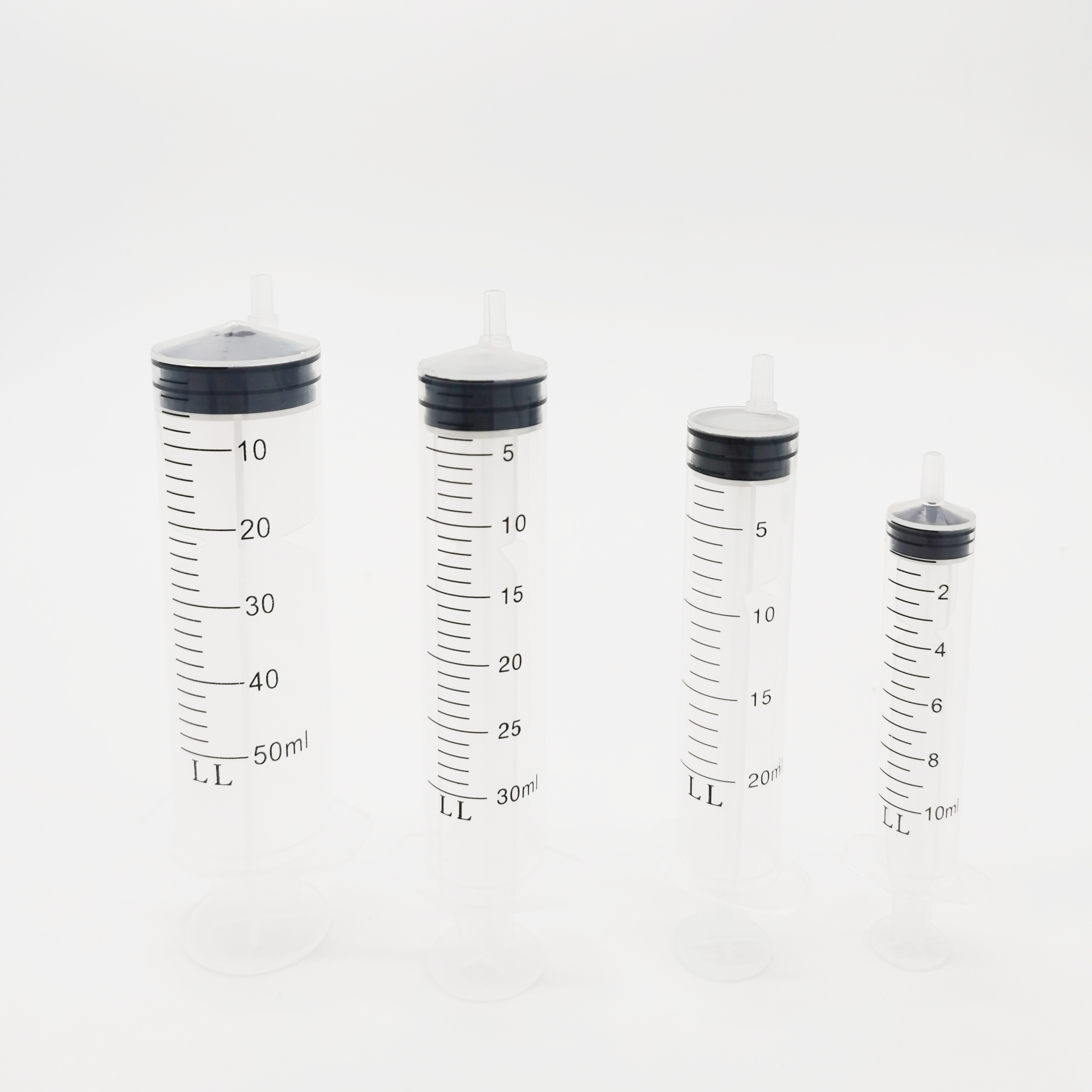 What are the different types of syringes?