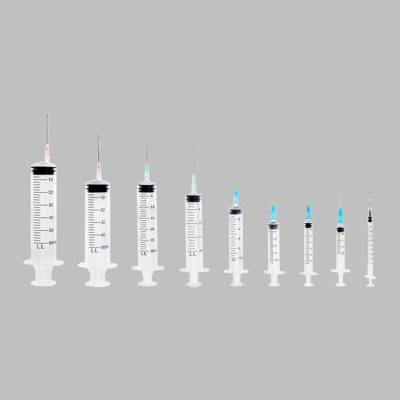 What are the advantages of choosing 3 parts of syringe?