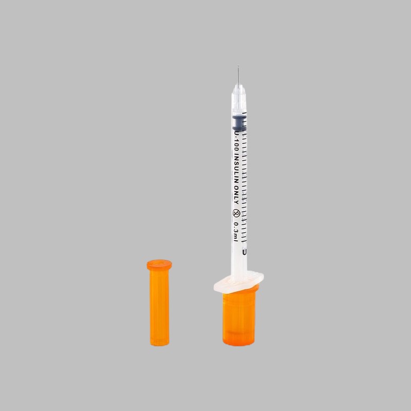 Diabetic Syringes with Needles, Syringe Medical