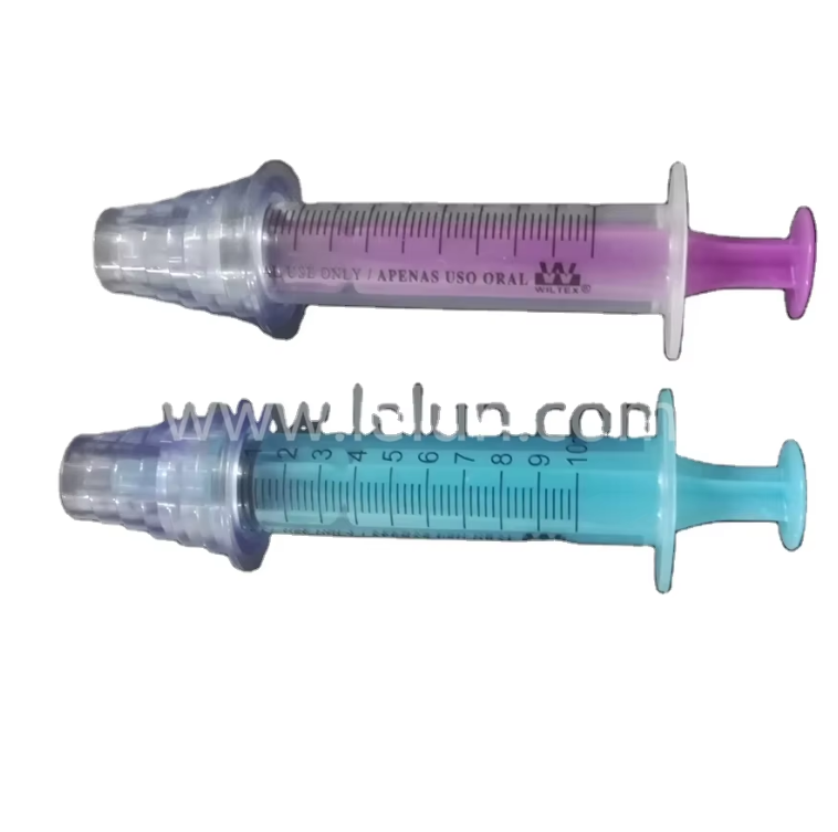 Oral Syringe with Adaptor with cap