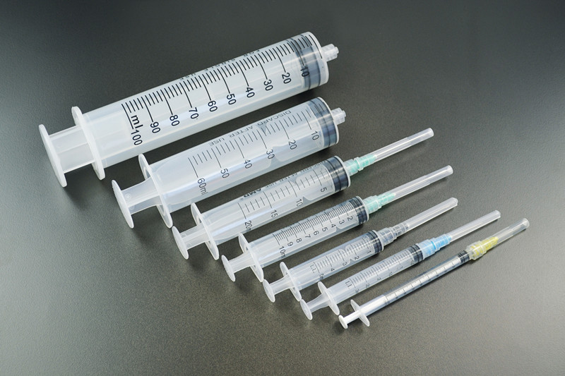 Disposable Syringe with Needle Luer Slip, Luer Slip 1ml Syringe